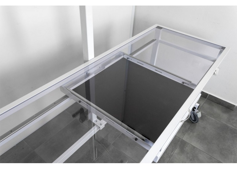 Polycarbonate transparent top - Veterinary X-RAY table XR-SLIDE 3