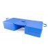 Veterinary mattress for echo/cardio examination