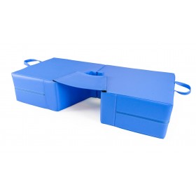 Veterinary mattress for echo/cardio examination