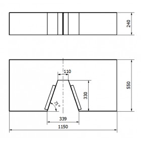 Veterinary echo mattress