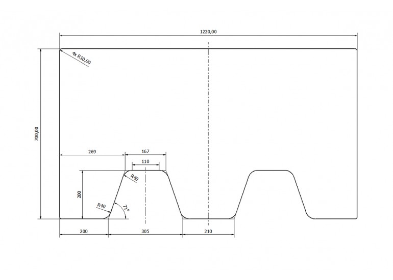Veterinary ultrasound / echocardiography table ECHO PRO 1