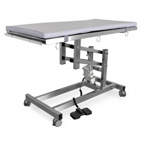 Veterinary surgical stainless steel table J-VET 1 E K S/S