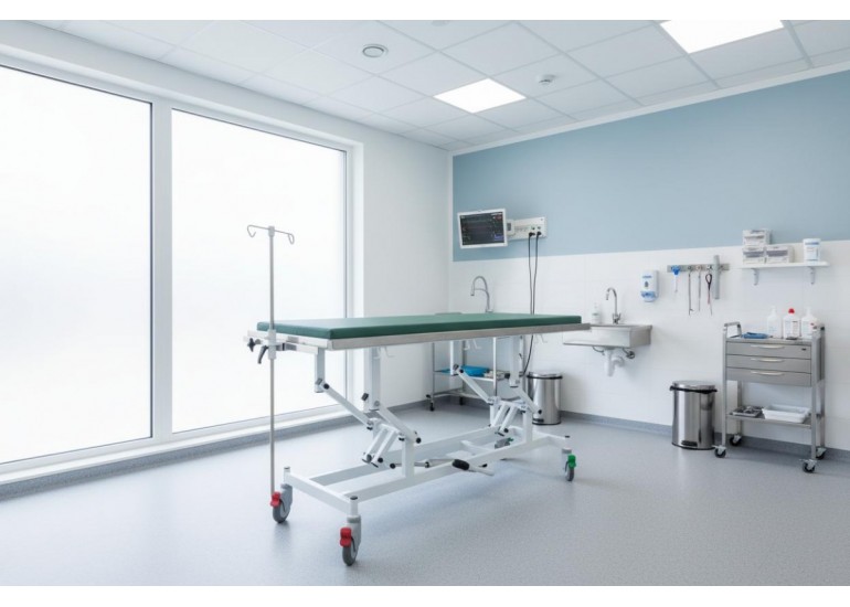 Tavolo veterinario GOLIAT SLVR
