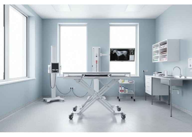 Masă de radiografie veterinară ANURO 2 XR-SLIDE