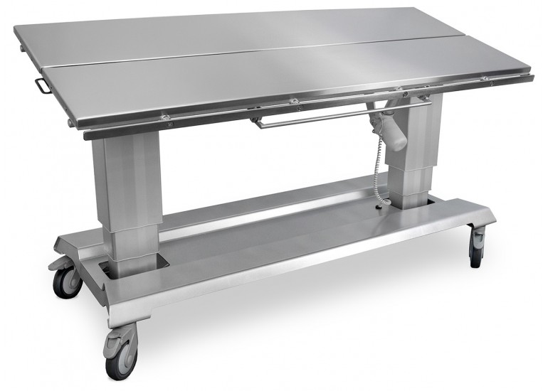 Veterinary table URSO 2 V-top + lateral tilt