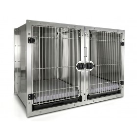 Gabbia veterinaria L - 118 × 66 × 81 cm