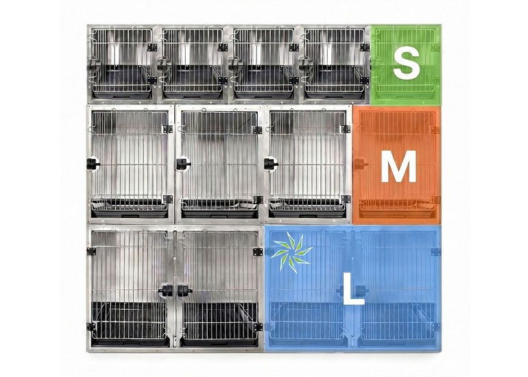 Gabbia veterinaria M