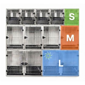 Veterinary Cage S - 47x56x51 cm
