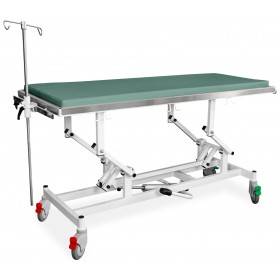 Veterinary exam table trolley GOLIAT SLVR